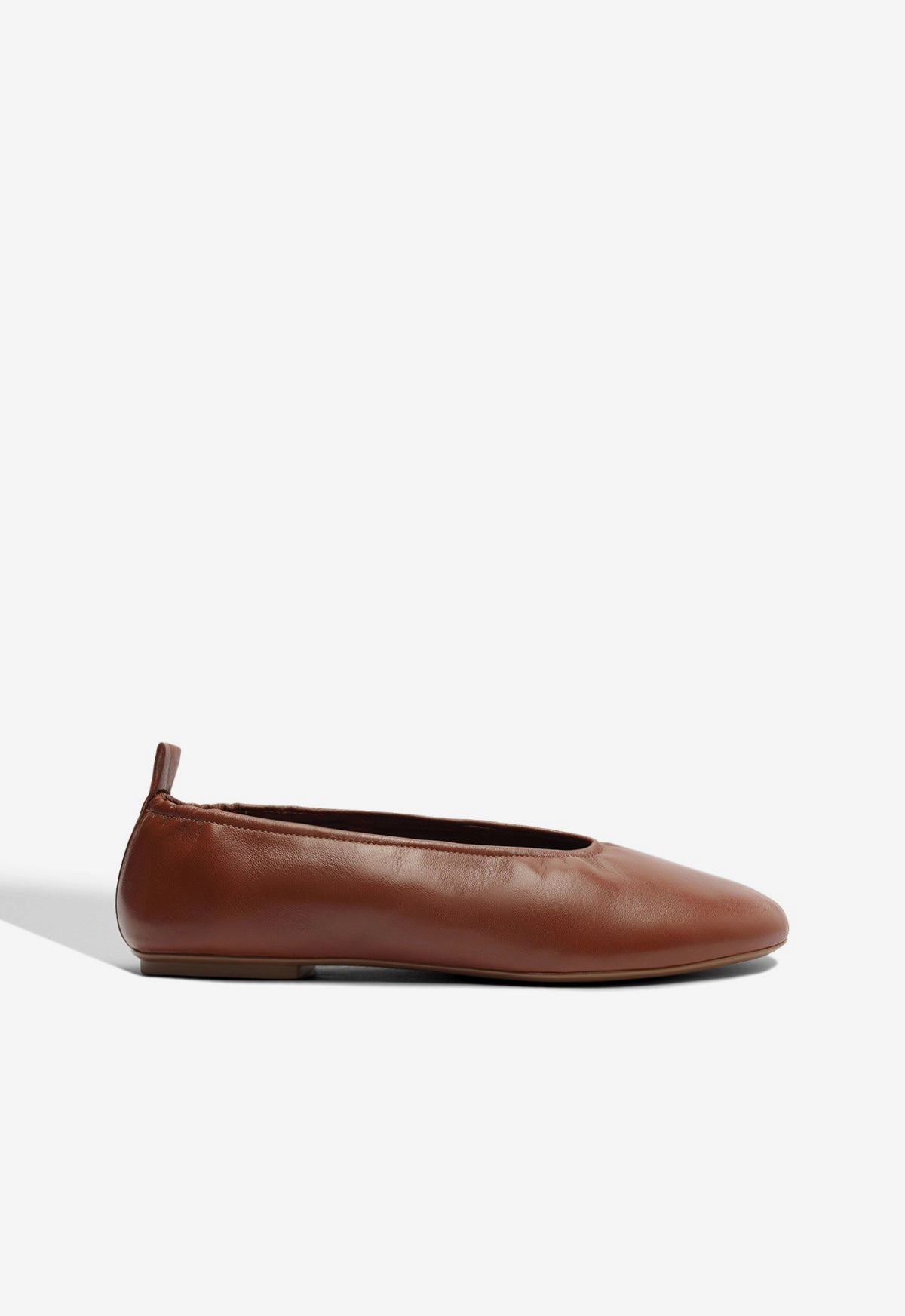 Eudora Leather Flat Easy Wear Functional
