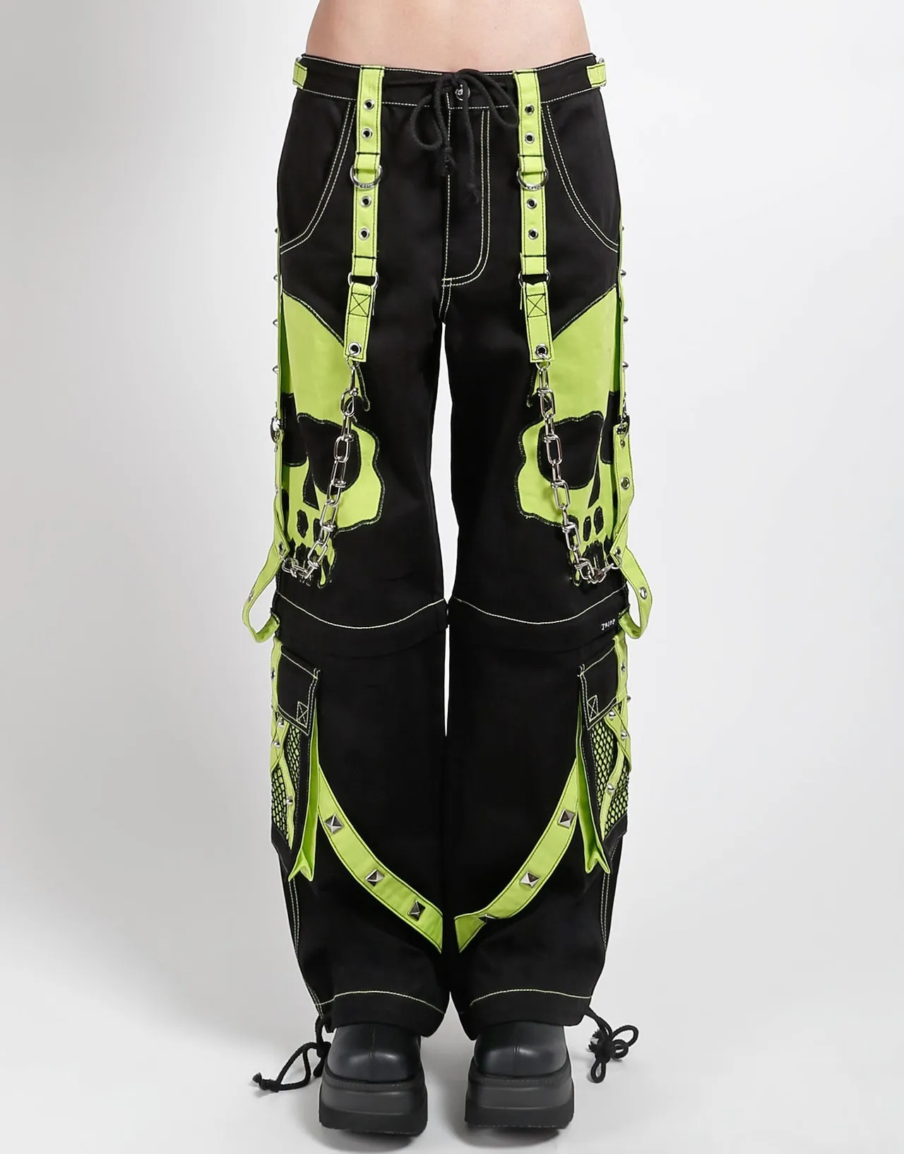 SCARE DARK STREET PANT LIME Moisture Wicking Fabric