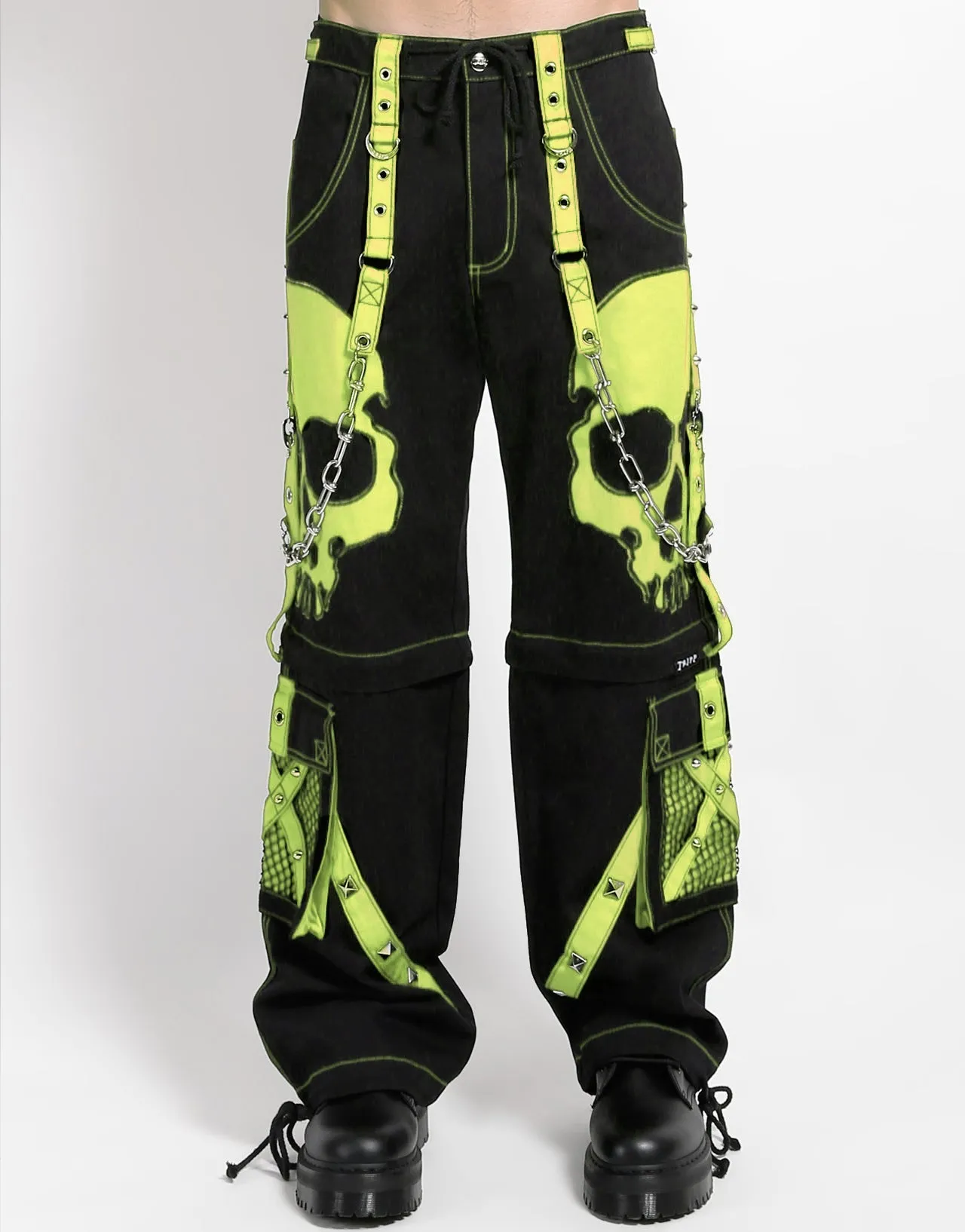 SCARE DARK STREET PANT LIME Cozy Look Timeless Utility