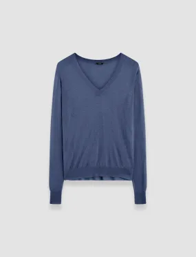 Indoor style Breezy Day Cashair V Neck Jumper