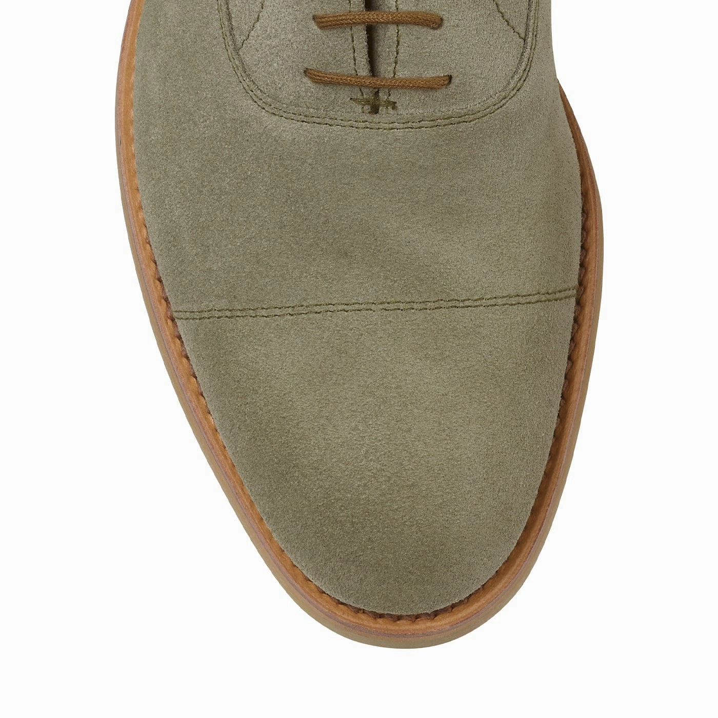 Polished Detail Classic Groom Oxfords Tresco Pistachio Suede
