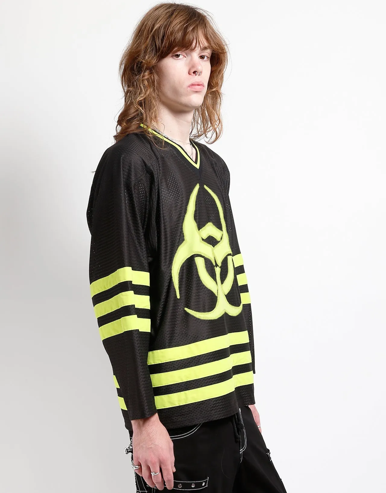 TRIPP NYC LOGO RADIOACTIVE JERSEY TwoToneEffect Bluesign Approved Material
