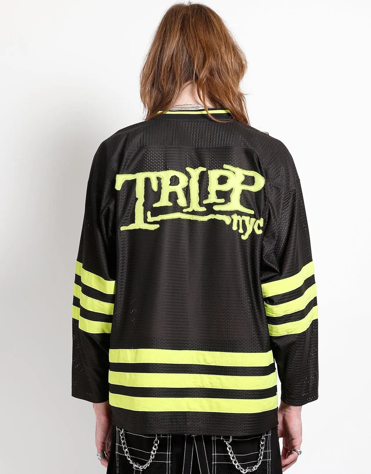 TRIPP NYC LOGO RADIOACTIVE JERSEY Basic Dress