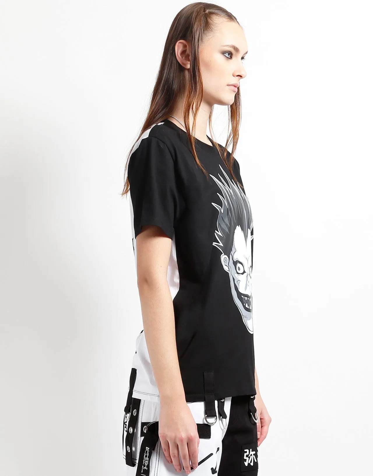 TRIPP NYC X DEATH NOTE - RYUK SPLIT TEE FlexibleNeckline VentilatedBack