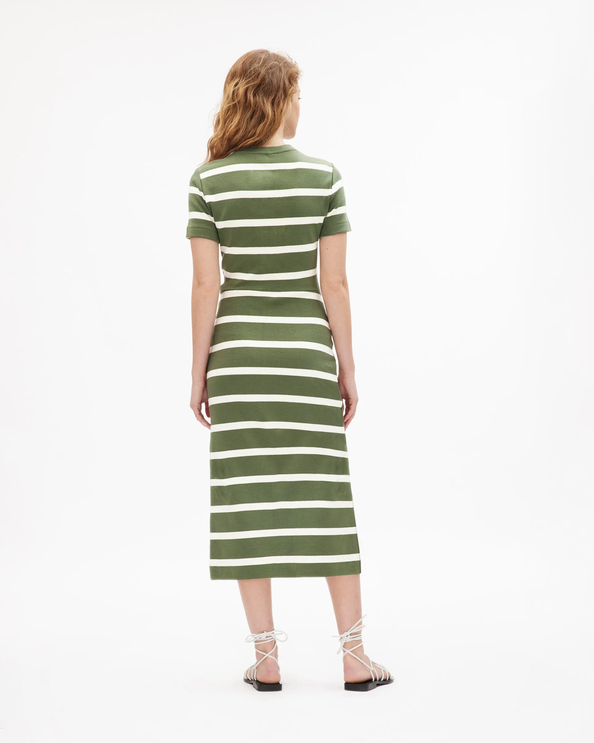 Short Sleeve Striped Cody Dress Daily Trend
