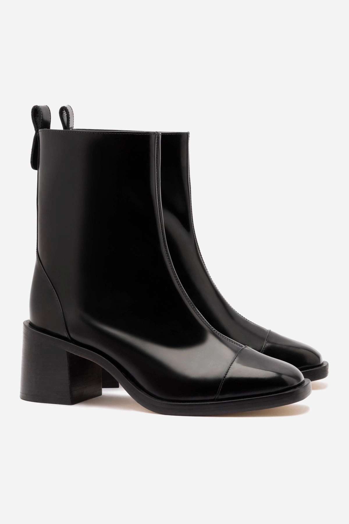 Mini Ricky Boot In Black Box Leather Eva Midsole