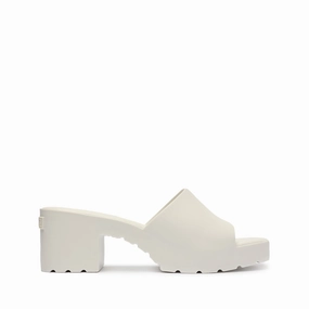 Mizzy Jelly Sandal Fur Trim