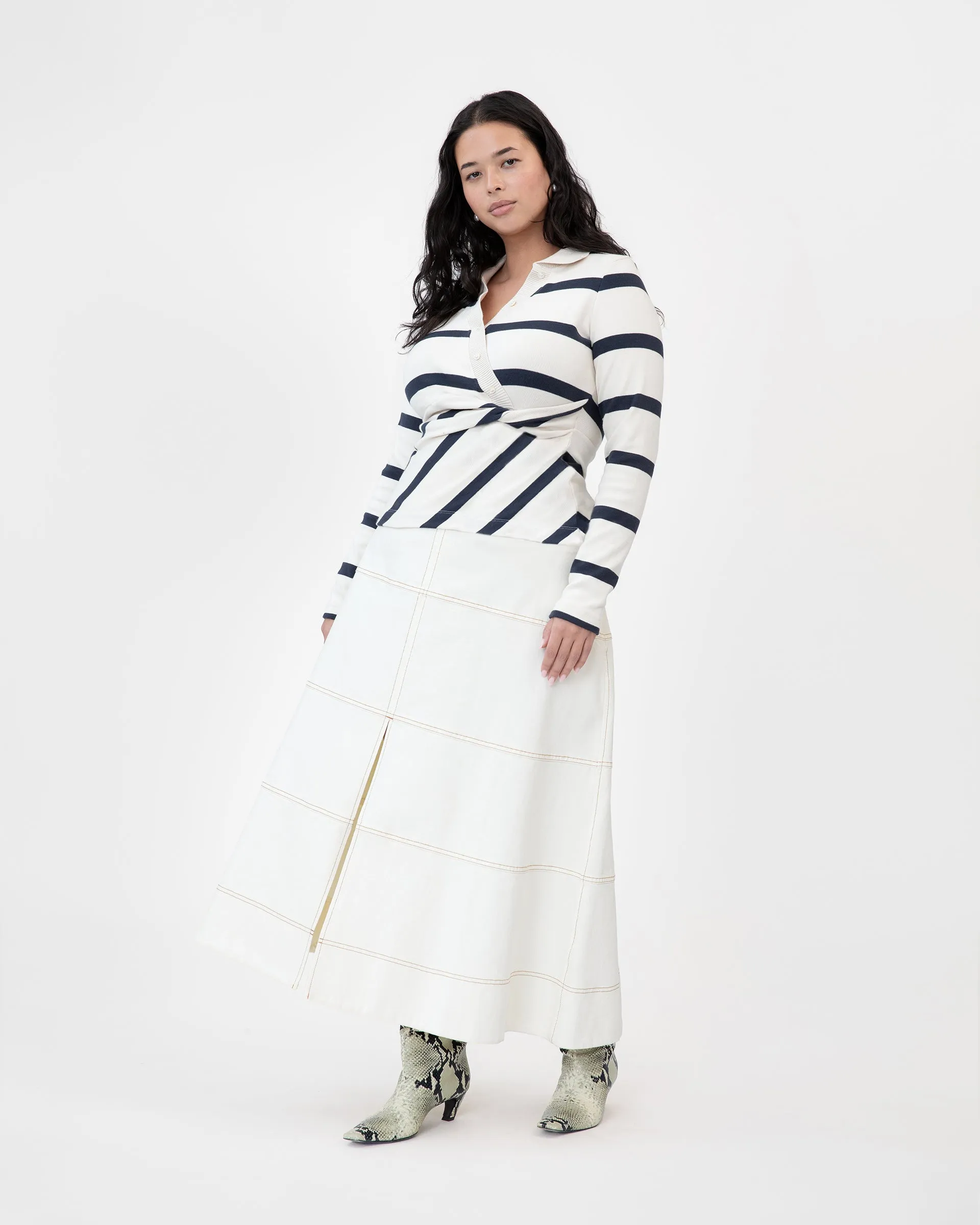 Lattice Ventilation Weave Ellicot Top