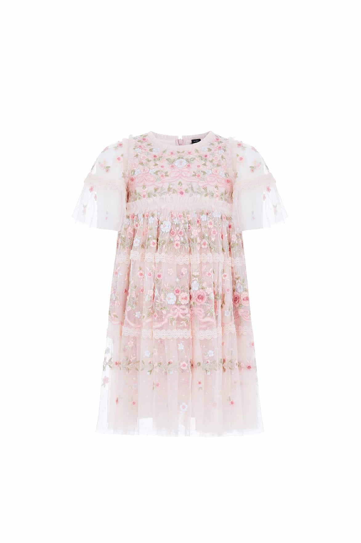 Ribbon Bouquet Kids Dress Temperature control