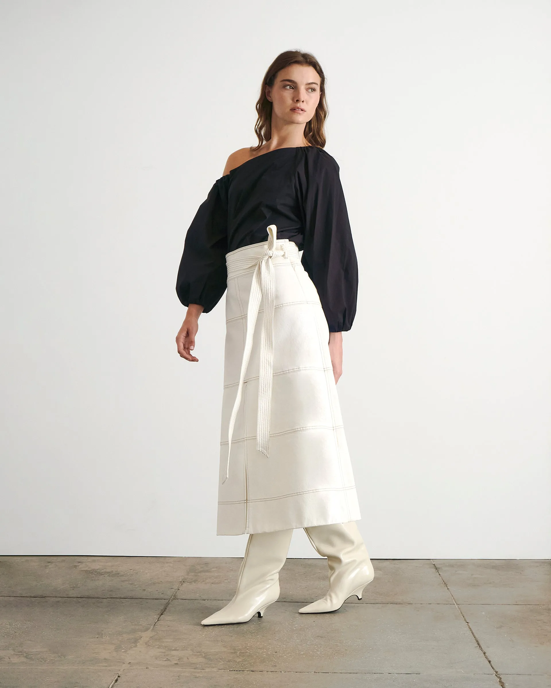 Odor Control Coating Trend Setter Chill Outfit Denim Hudson Skirt