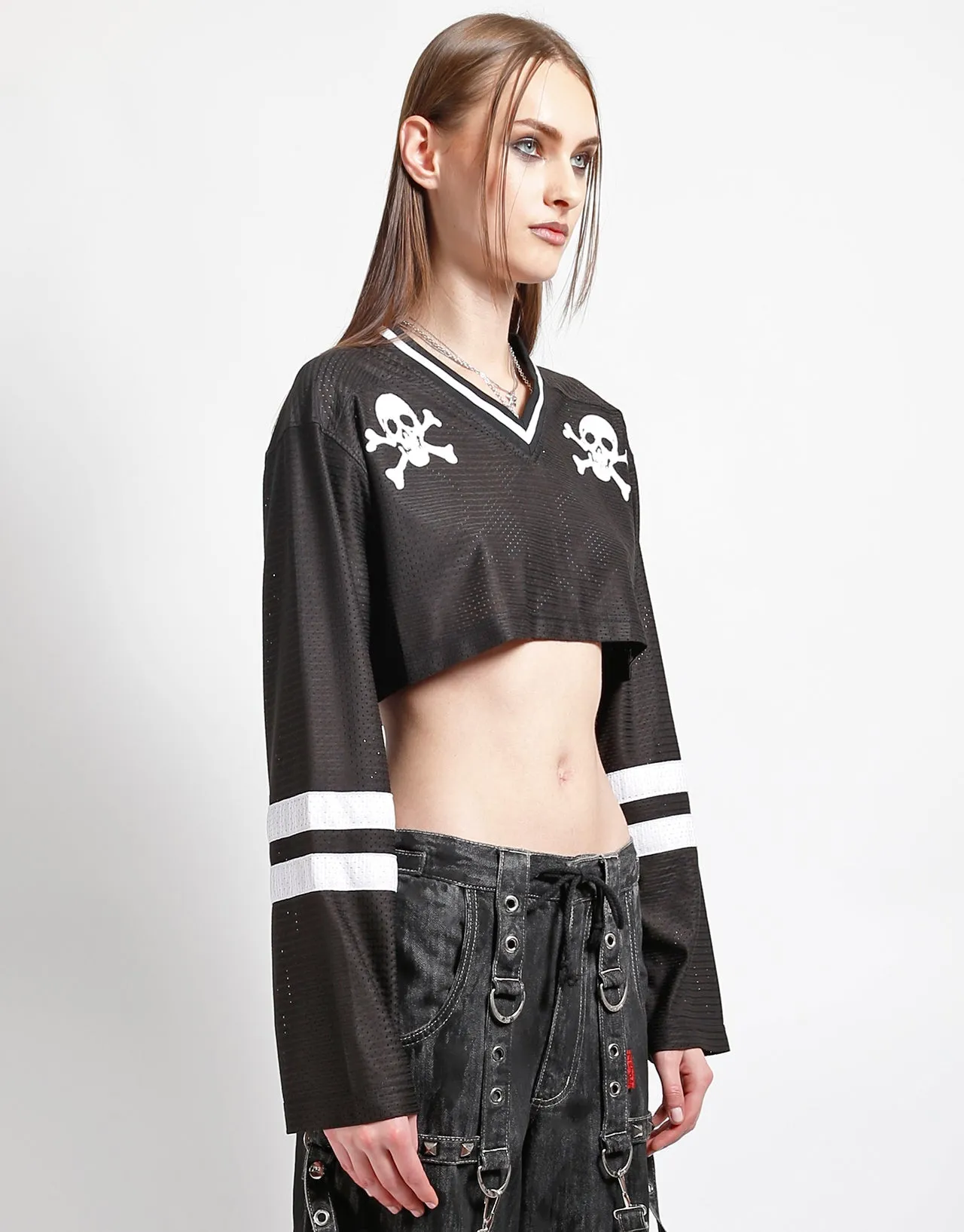 CROP SUPERSTAR JERSEY DurableCollarStays