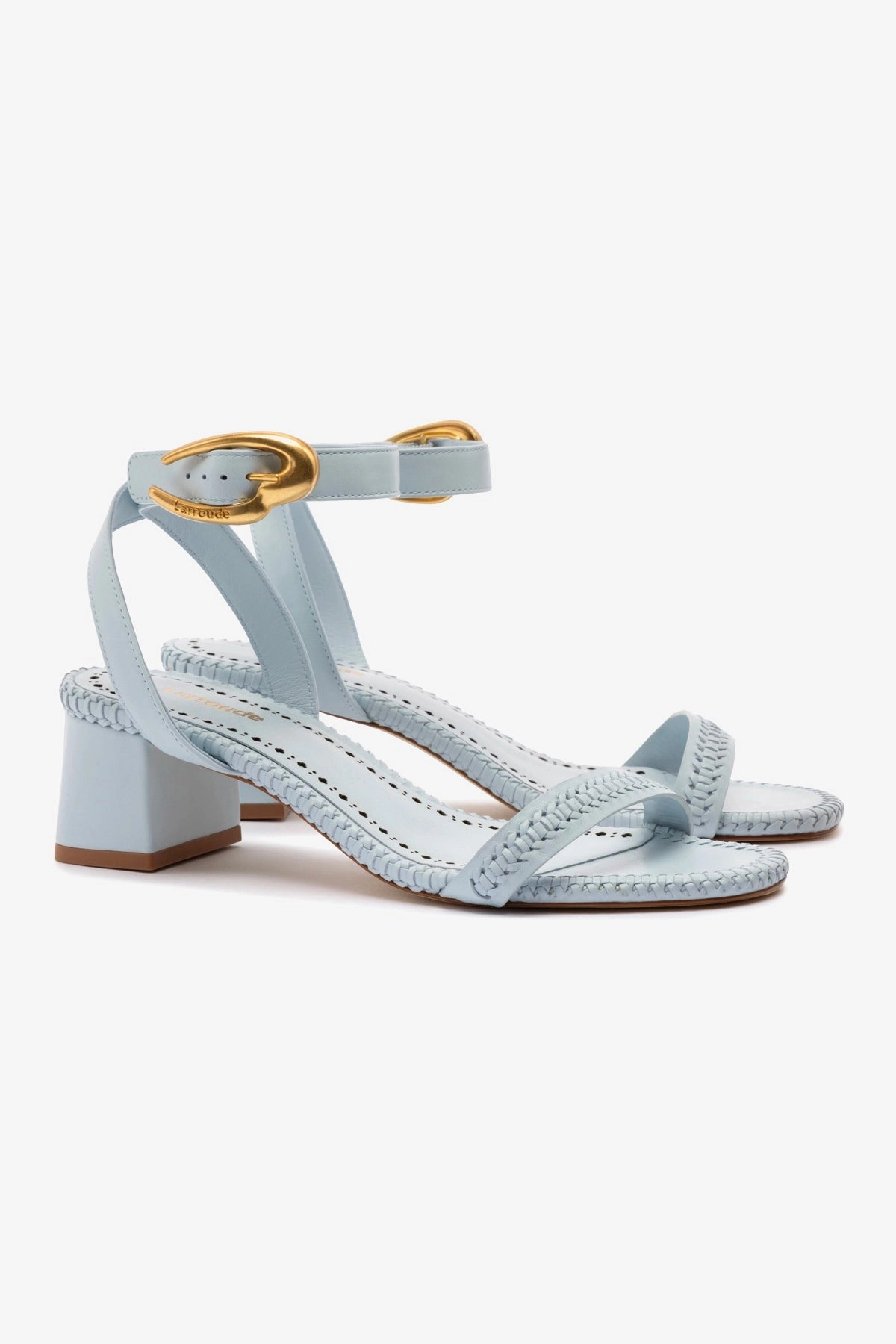 Reinforced Verona Block Sandal In Maya Leather