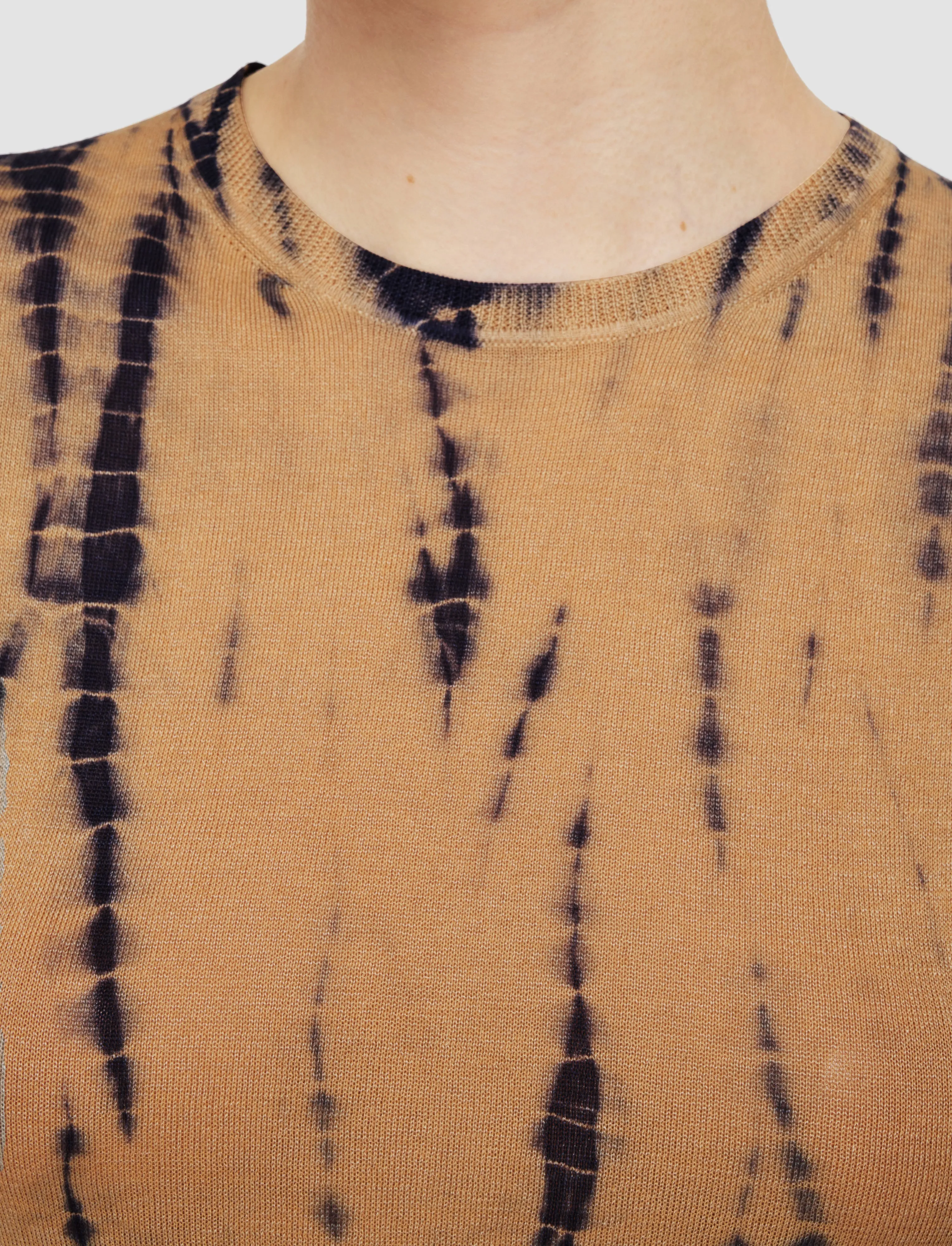 Tie Dye Knitted Top AirflowOptimized Pattern