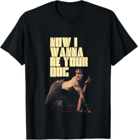 IGGY POP NOW I WANNA BE YOUR DOG TEE Tagless Neckline MoistureWicking Technology