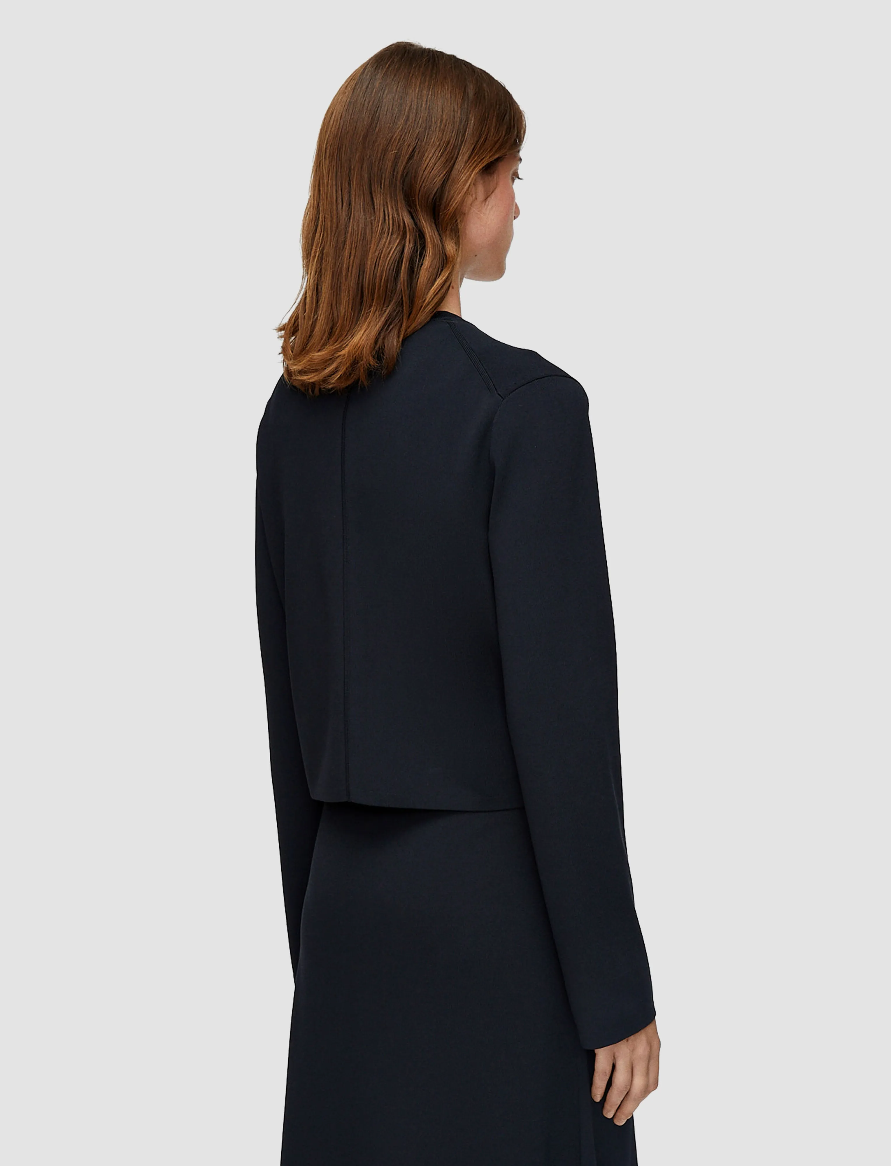 Viscose Knit Stretch Cardigan Jacket All Day Comfort