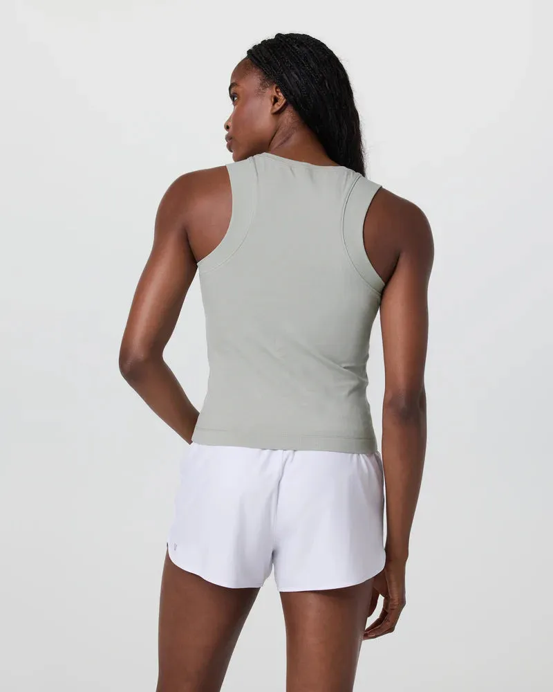 Compact Weave Fabric LightweightFabric vuori Women's Pose Modern Tank in Talc