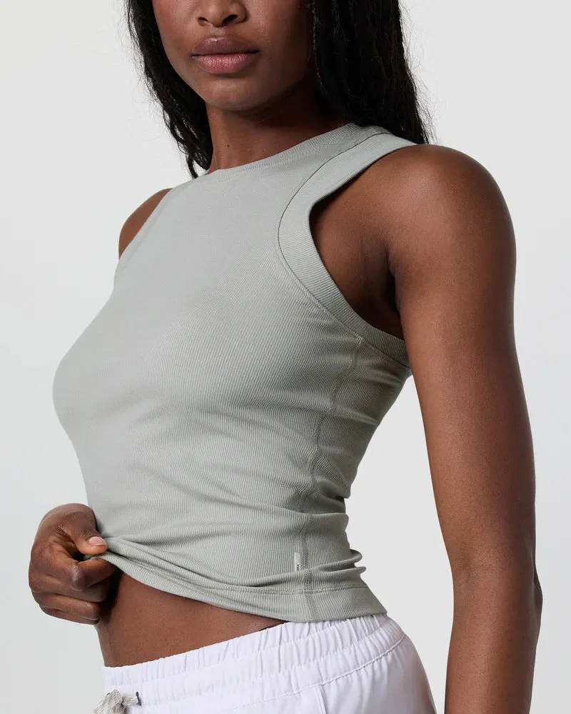 Lightweight Knit Wear Resistant Fabric vuori Women's Pose Modern Tank in Talc