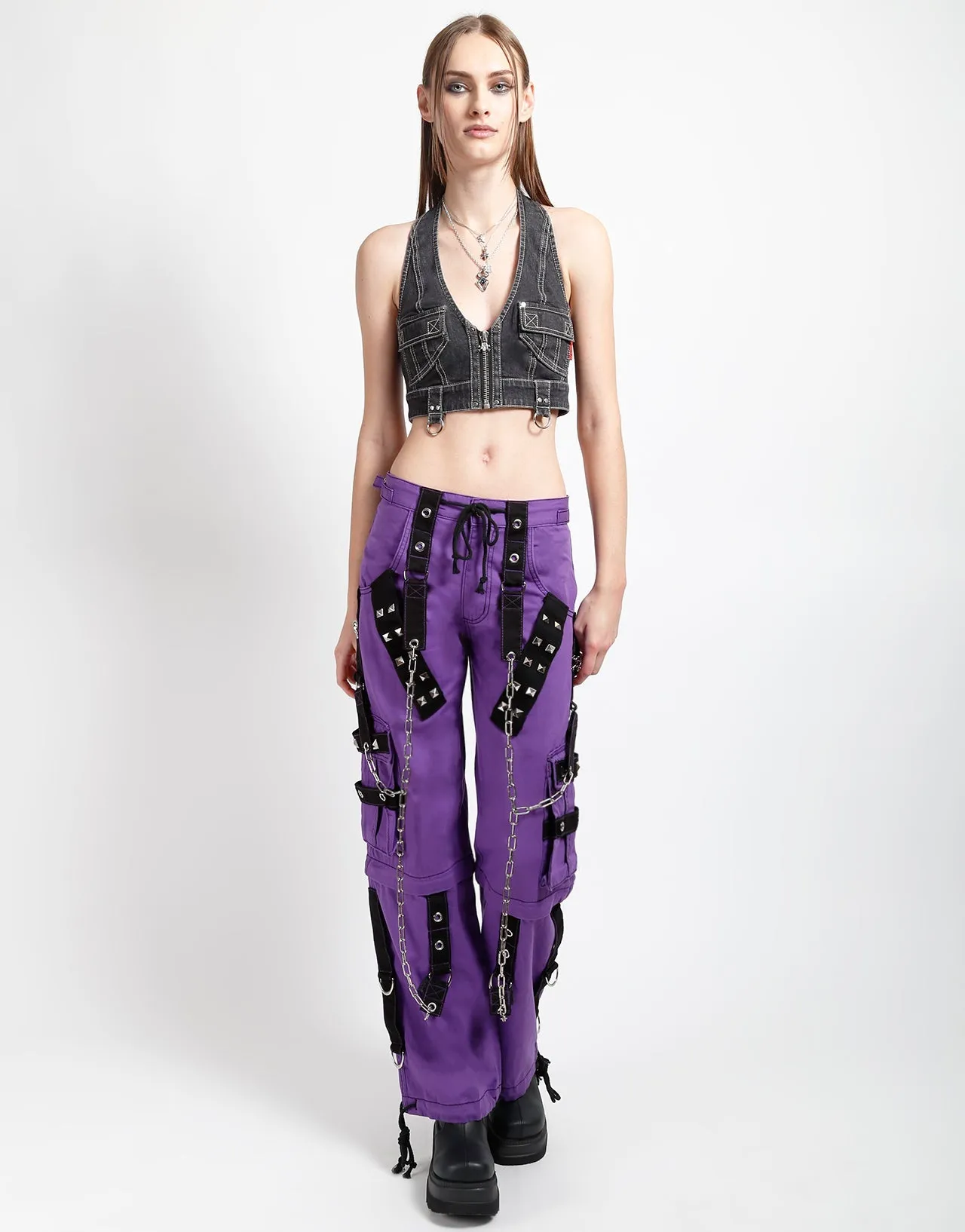 POWER HALTER DENIM Flexible Knit Casual Fit