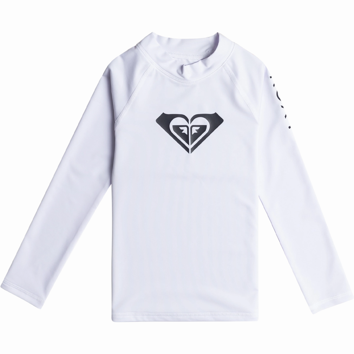 Youth Whole Hearted Long Sleeve Rashguard High Neckline Structure TaglessCollar