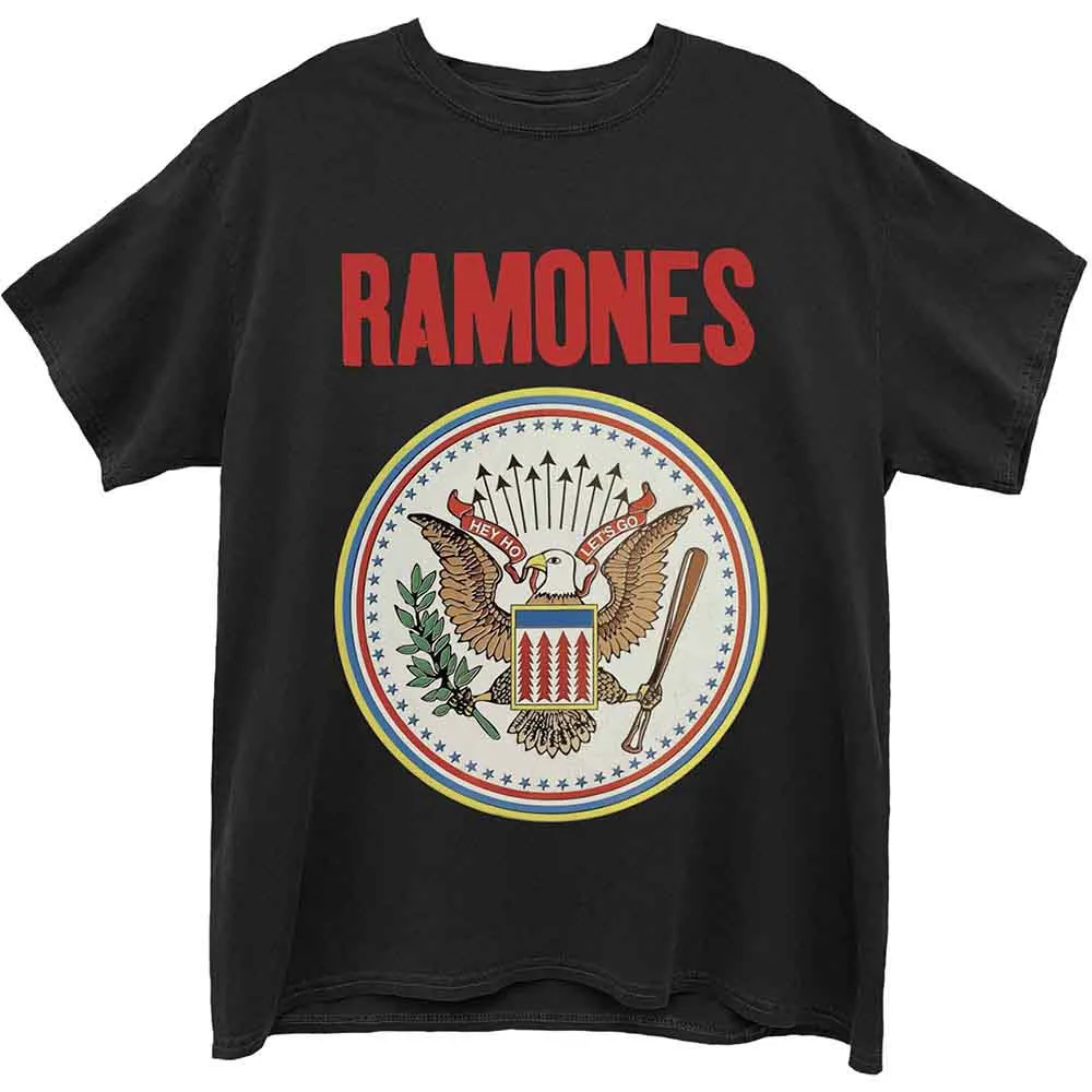 Zero Waste Cut Pattern NoSlip Grip RAMONES SEAL LOGO TEE