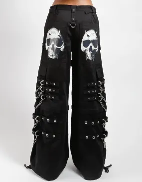 Eco Friendly Fabric DEVIL SKULL BLACK