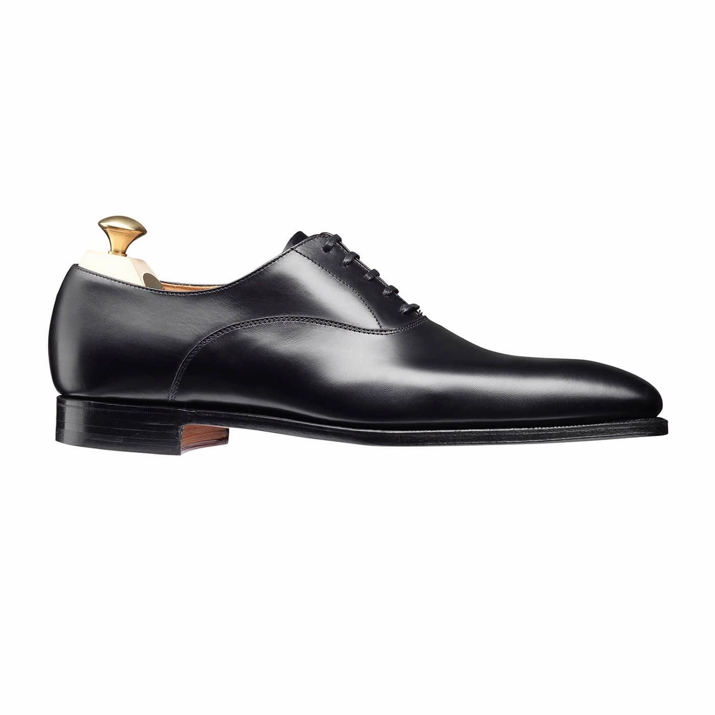 Wembley Black Calf Comfort Oxfords Urban Walking