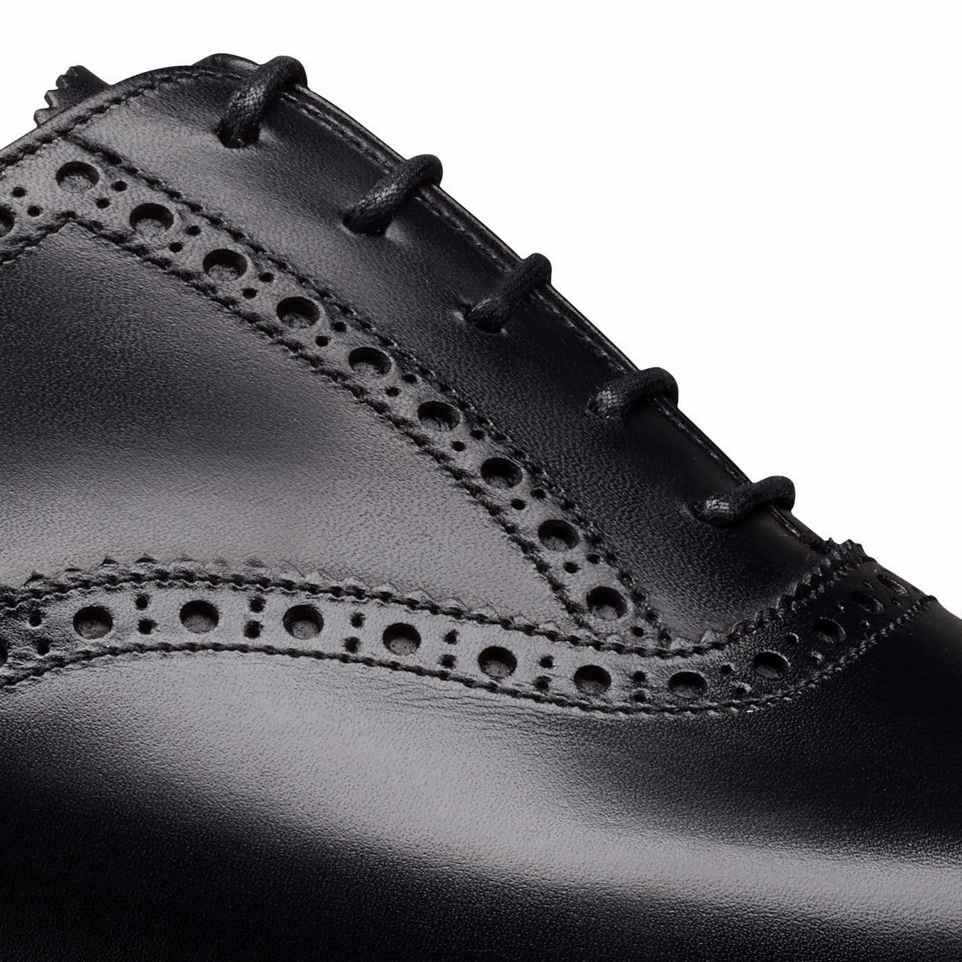 Westfield Black Calf Smart Step On Easy Walk Shoes