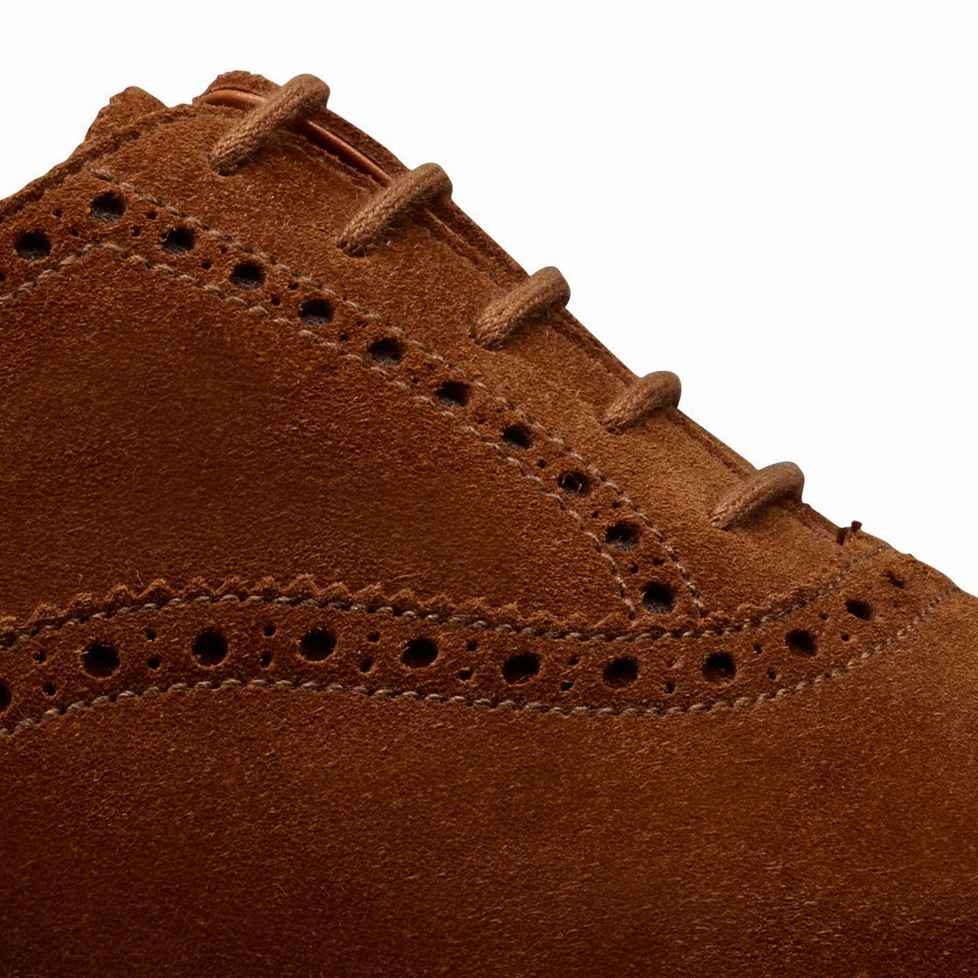 Clean Fit Westfield Tobacco Calf Suede