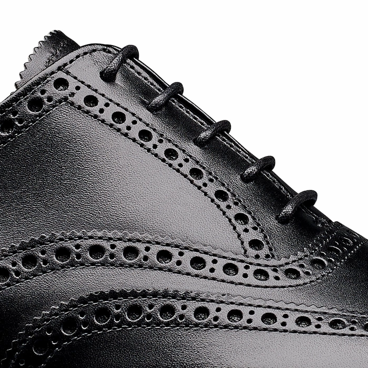 Westgate 2 Black Calf Lace Up Tension Control Posture Aligning Footbed