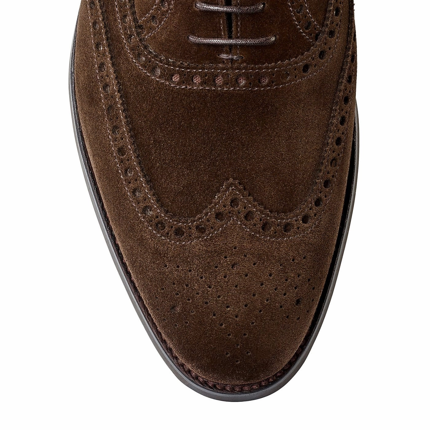 Kind Step Office Cool Westgate 2 Dark Brown Calf Suede