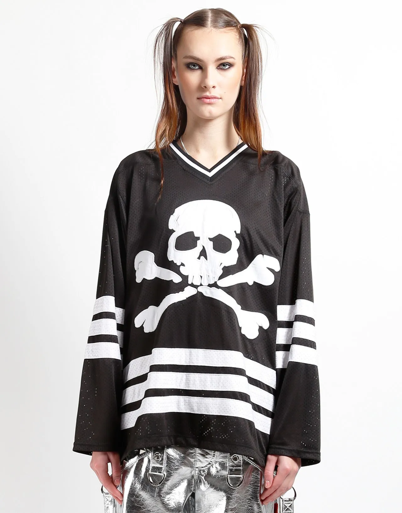 Button Down Collar stain resistant coating TRIPP NYC LOGO JERSEY