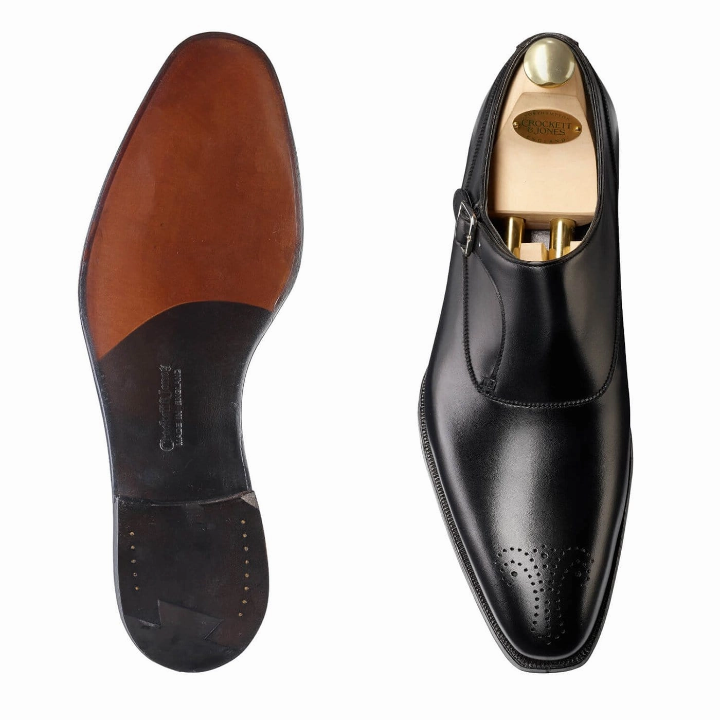 Pressure Dispersing Insole Week Easy Winston Black Calf