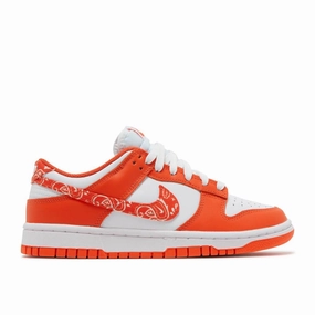 WMN Nike Dunk Low ESS - Orange Paisley Reinforced toe cap