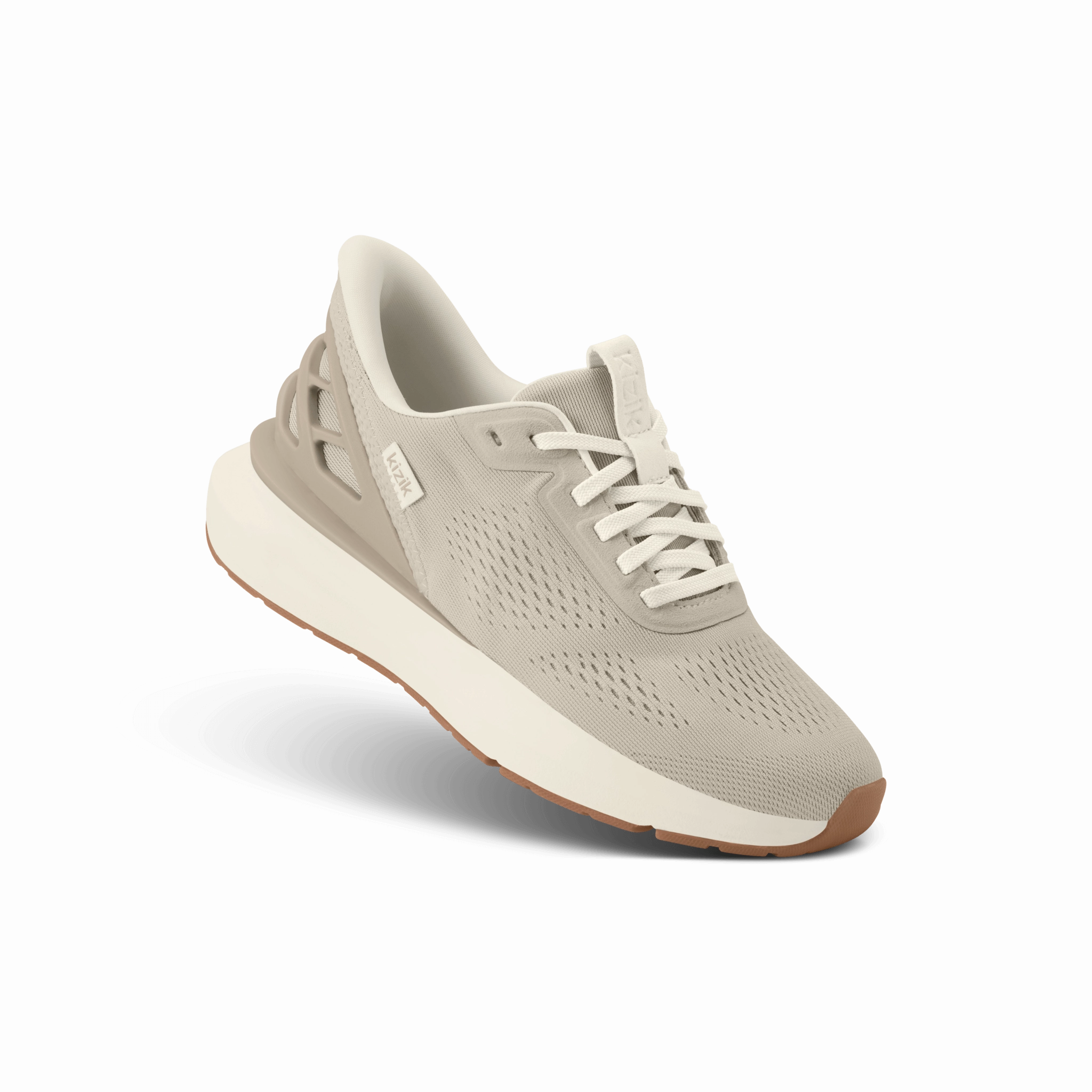 Women's Athens 2 - Oatmeal/Pristine Reinforced toe box Sustainable Vegan Material