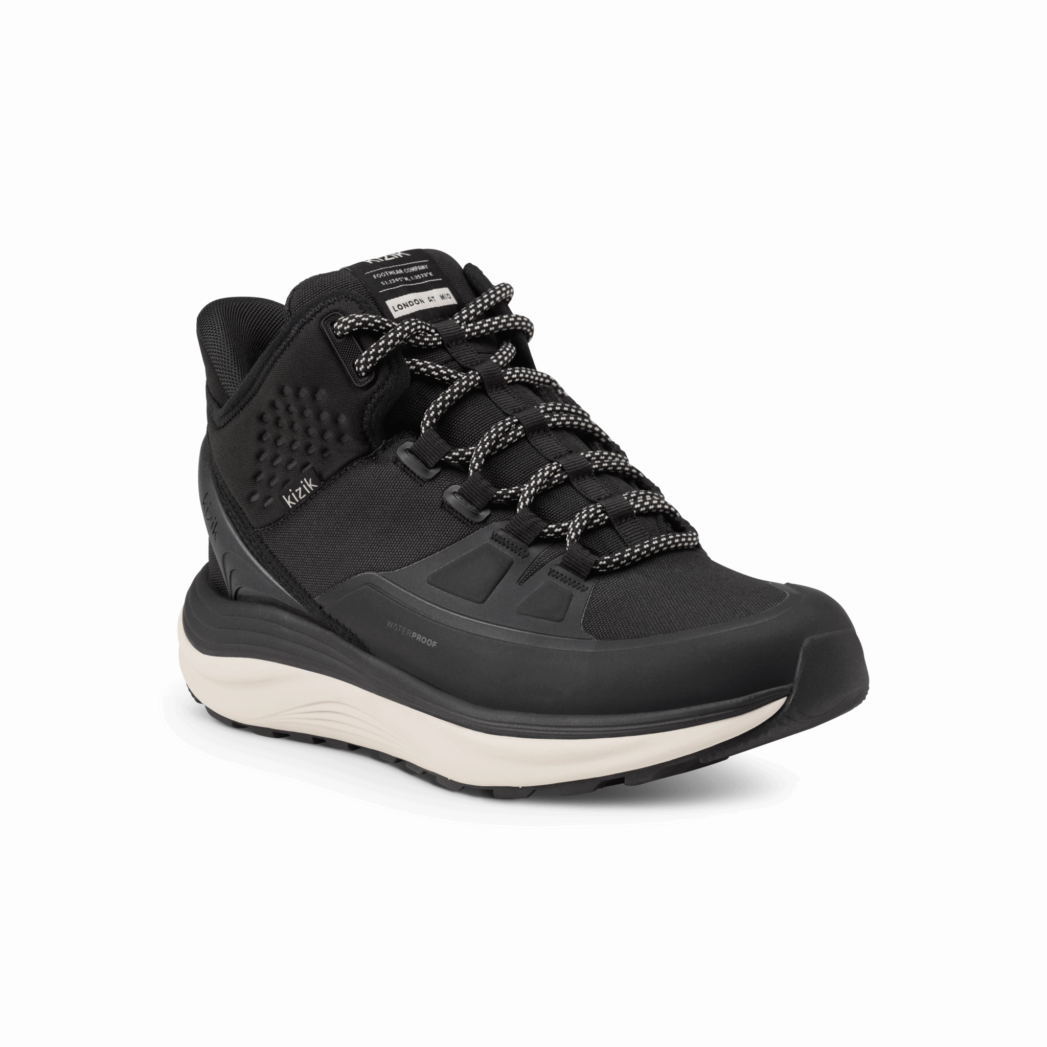 Women's London AT Mid Waterproof - Black/Whitecap Gray Safe Land