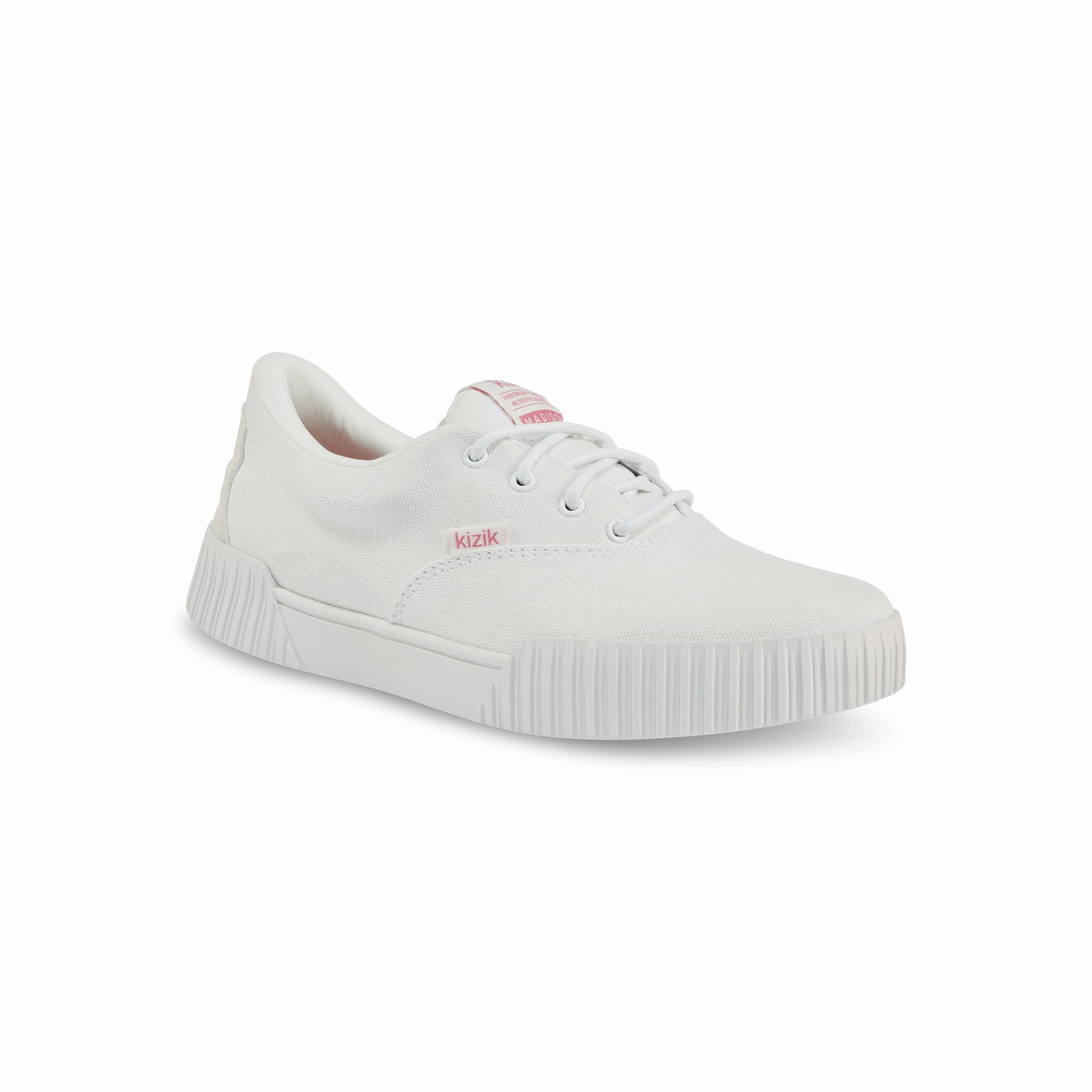 Anti Fatigue Technology King Strong Women's Madison - Bright White/Wild Rose