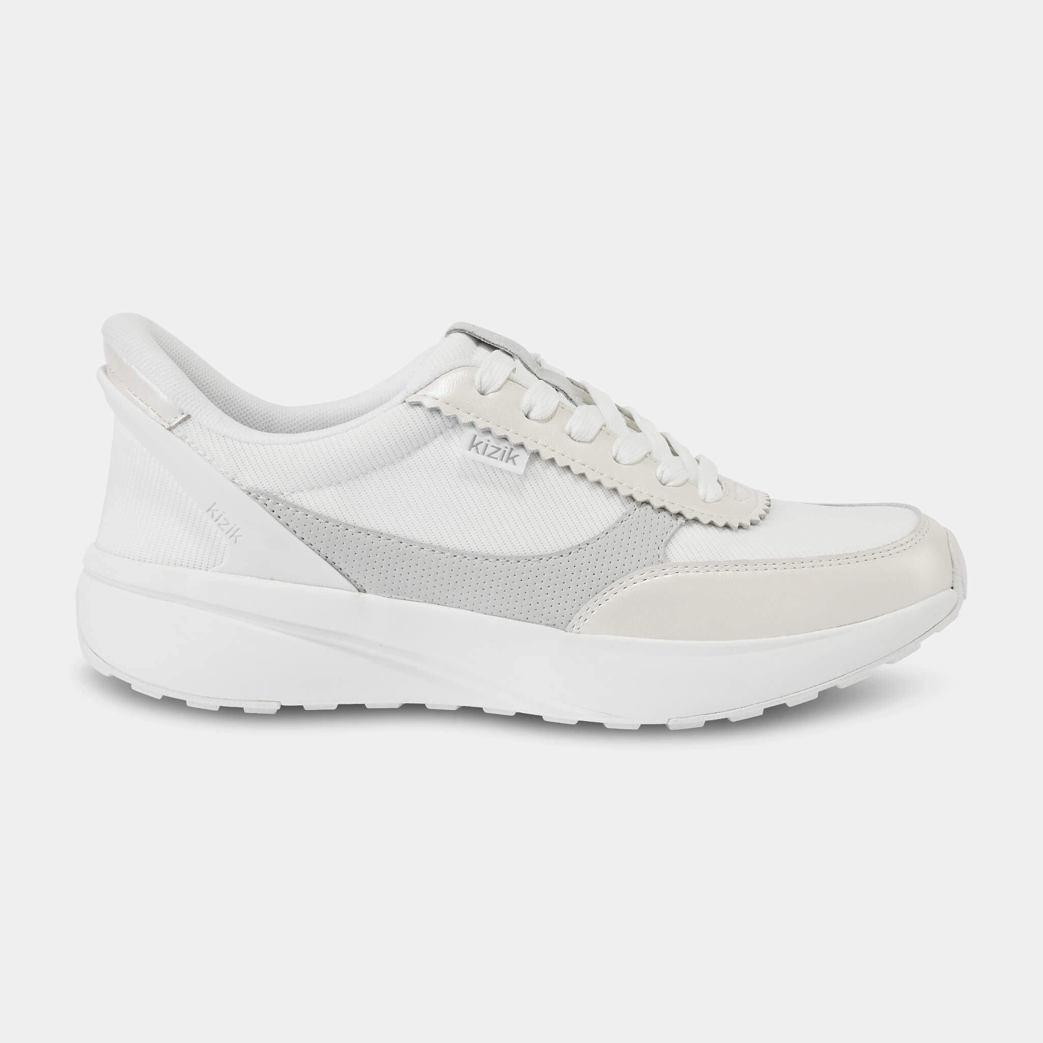 Peace Mood Women's Paris - Metallic White