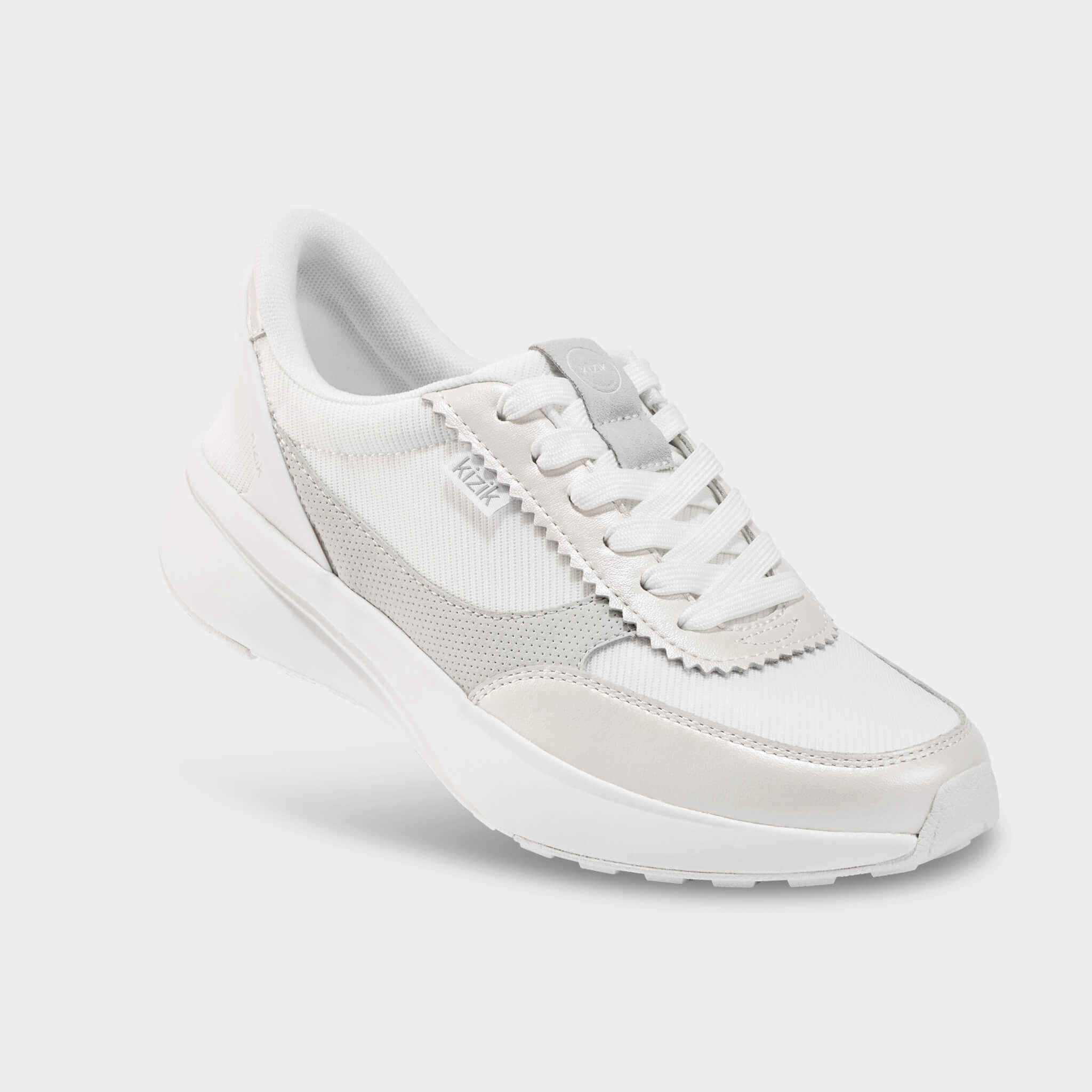 Women's Paris - Metallic White Daily Essential Path Free