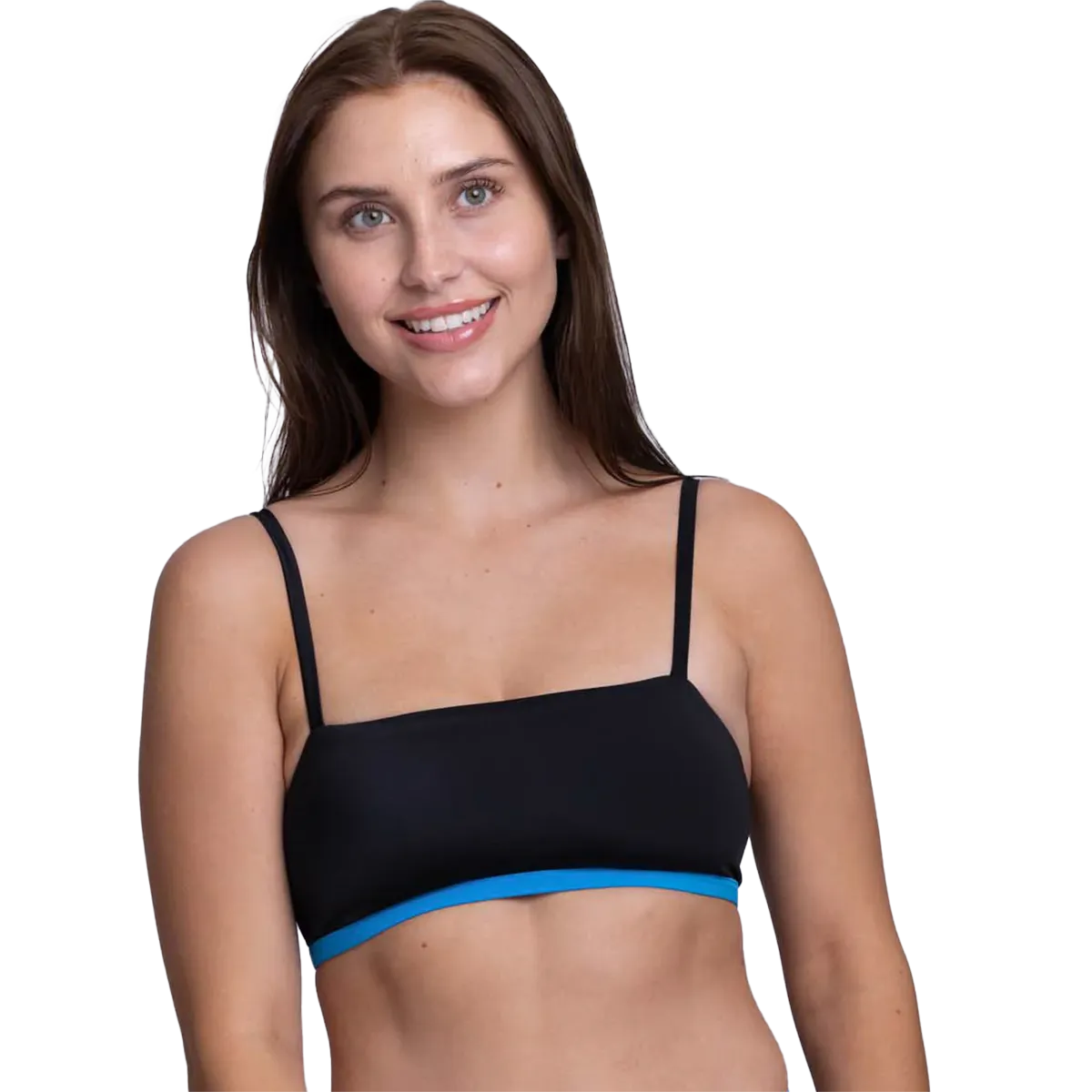 Hydrodynamic Shape Bonded Edge Detailing Women's Aliya Top