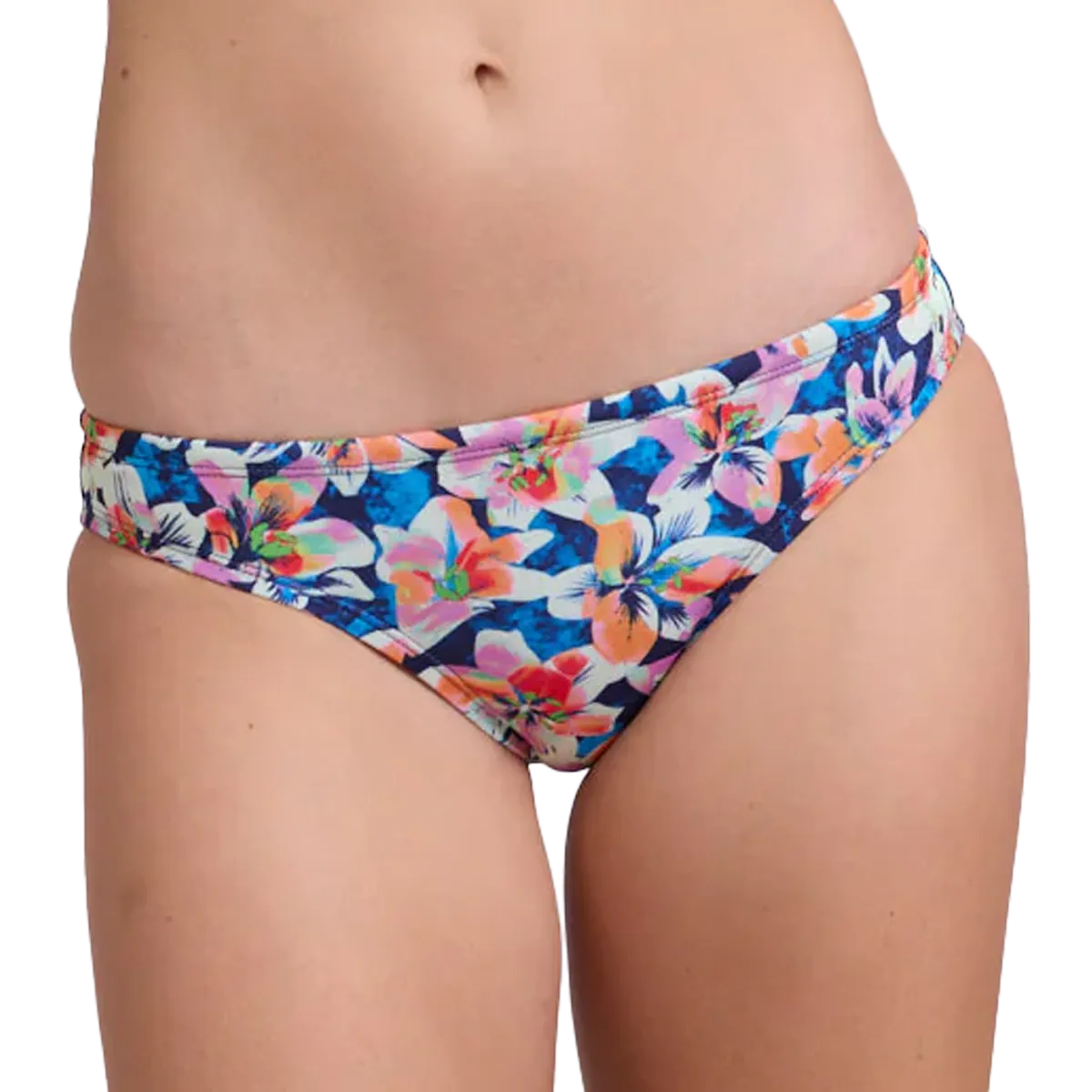 Women's Andy Printed Bottom Sun Protective Weave Tropical Vibes