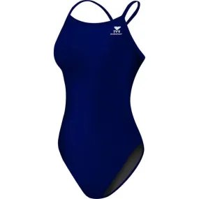 Women's Durafast Elite Diamondfit - Navy Anti Fade Material