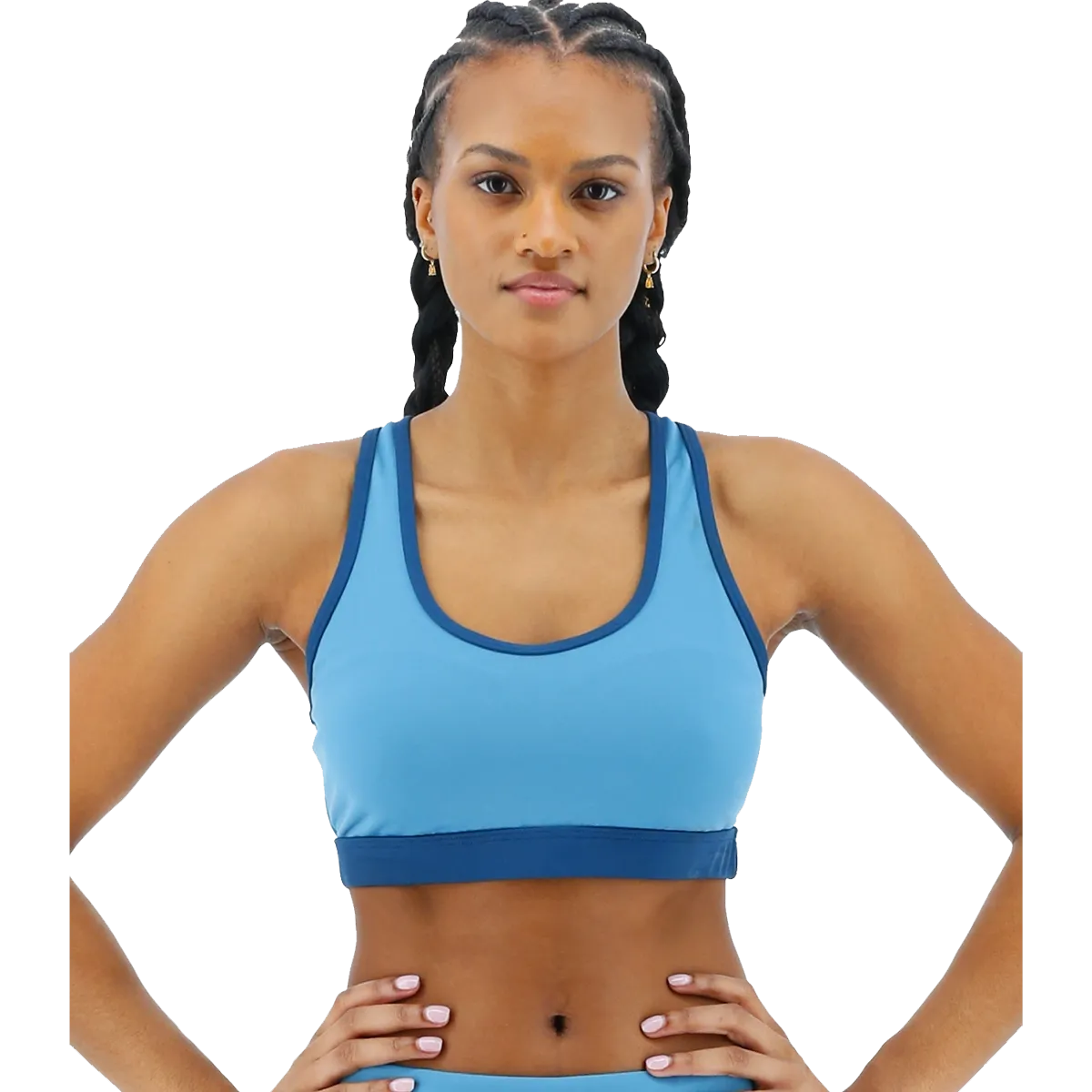 Women's Durafast Elite Solid Lyn Racerback Top Convertible Strap Options