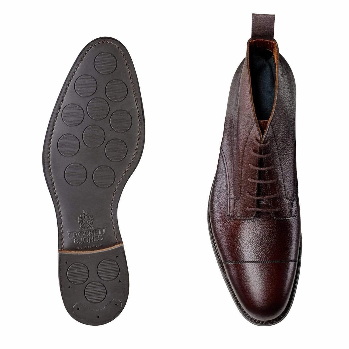 Spring Jump Game Fit Wye Dark Brown Pebble Grain