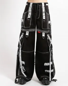 Durable Weave X-STRAP ZIP OFF PANT BLACK/WHITE