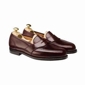 Yale Burgundy Cordovan Step Smooth