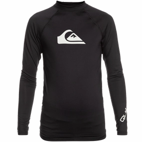 Youth All Time Long Sleeve Rashguard Reinforced Hems Sweat Absorbent Inner Layer