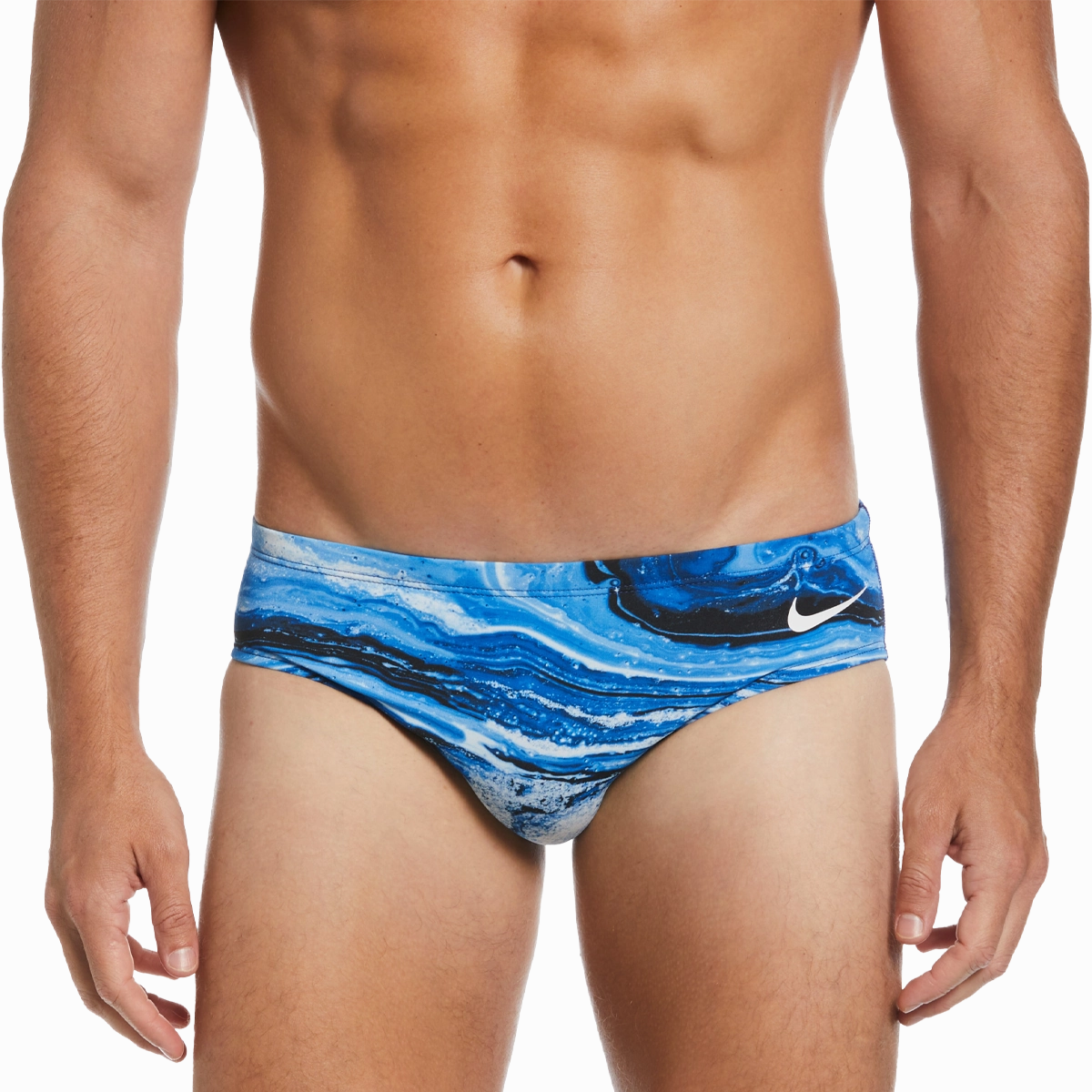 Flatlock Stitching Technique Convertible Collar Youth Crystal Wave Brief
