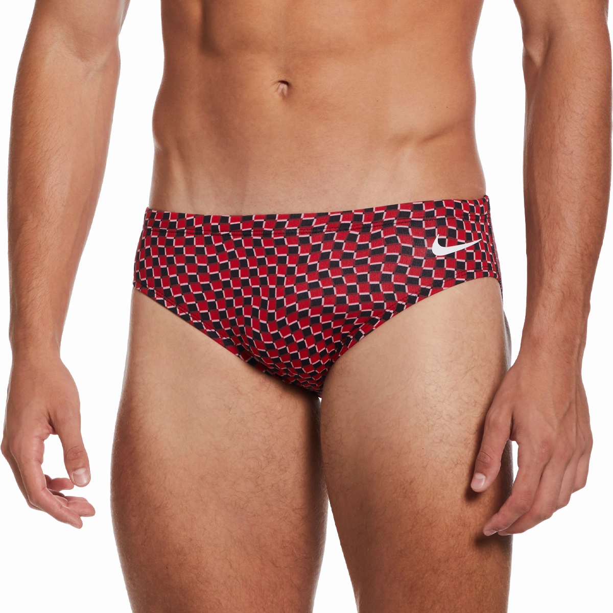 Youth Drippy Check Brief Biodegradable Fiber Blend FeatherlightConstruction