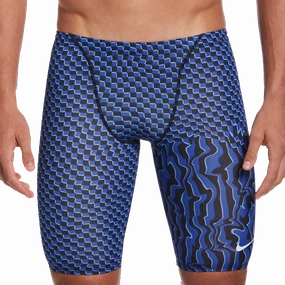 Youth Drippy Check Jammer Fitted Design Bound Edges