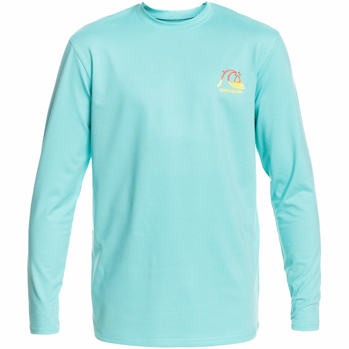 Youth Heritage Heather Long Sleeve Rashguard FadeResistant Coating